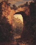 Frederic E.Church The Natural Bridge,Virginia oil